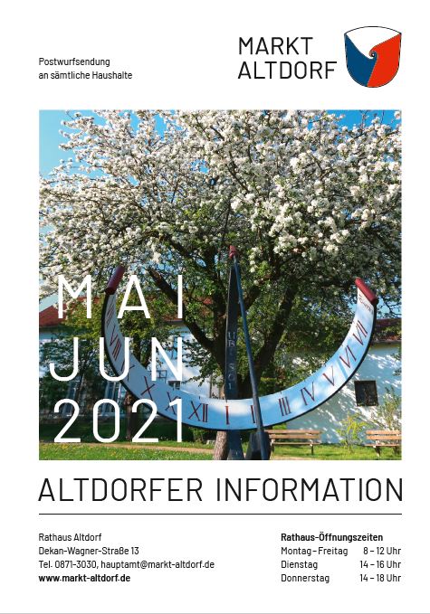 Titelblatt Info Mai Juni 2021