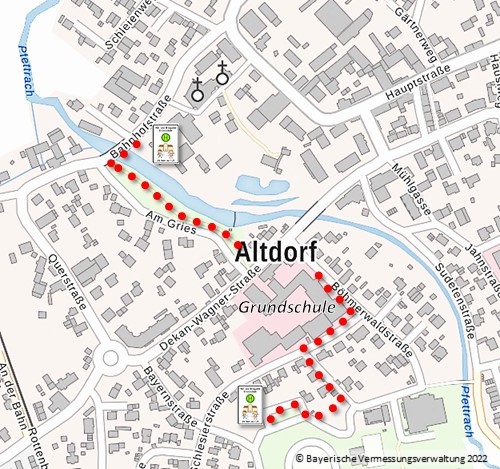 Lageplan Hol und Bringzone Grundschule Lageplan Hol und Bringzone Grundschule