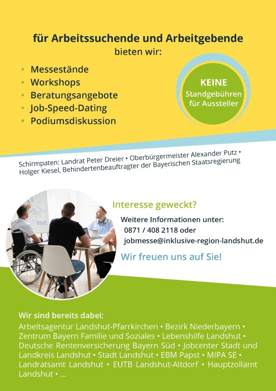 Handzettel inklusive Jobmesse Seite 2 Handzettel inklusive Jobmesse Seite 2