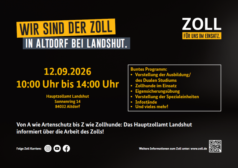 Zoll Tag der offenen Tür